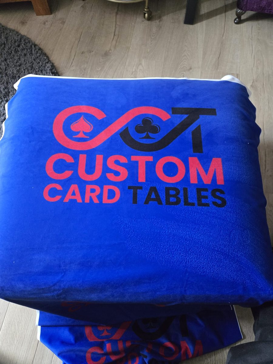 Custom branded CCT table cover